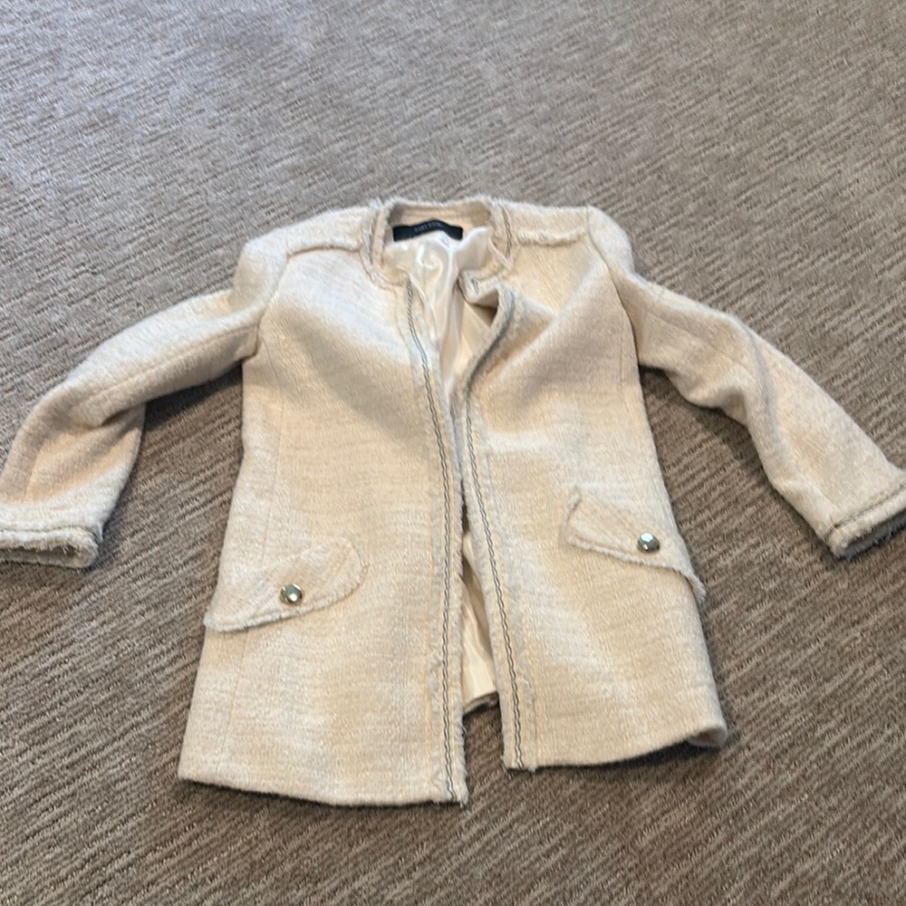 Zara Cream Women's Jacket